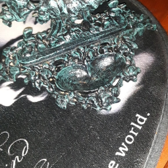 Antique iron mirror - Picture 2 of 5